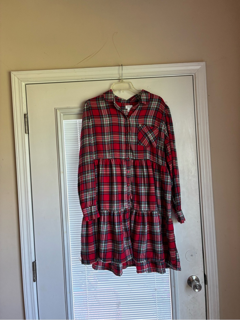 Women’s CROWN & IVY Plaid Dress Large